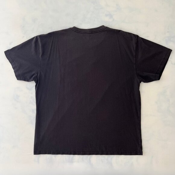 Carhartt 2XL 100% Cotton Front Pocket Faded Black Tee Shirt - Picture 2 of 5